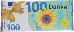 Bankovka 60g - Euro 100 Danke