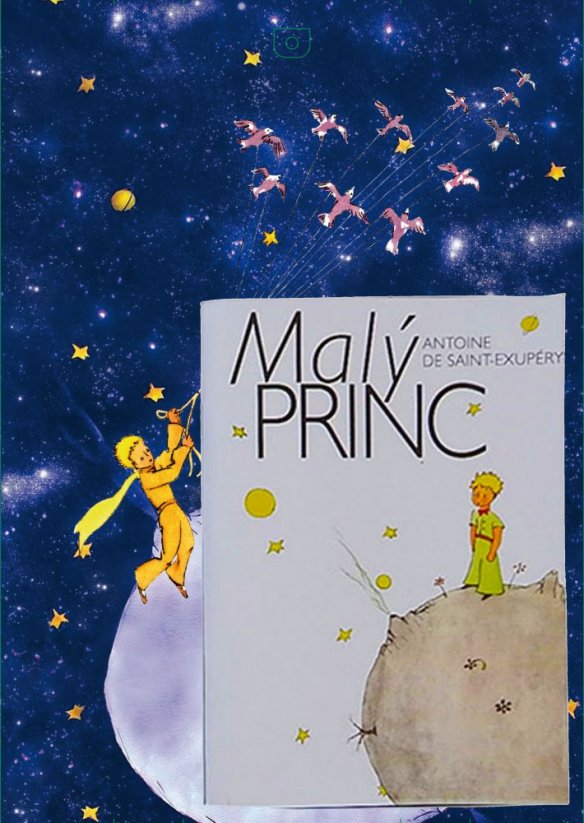 Pohádkový kalendář A4 50g s knihou - Malý princ