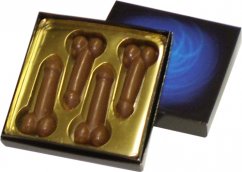 Sada čokoládových penisů 60g