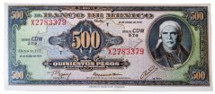 Bankovka 60g - Mexiko zlaté třpytky
