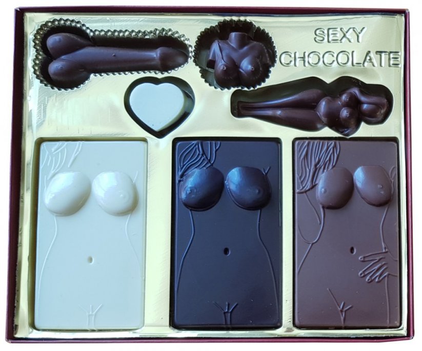 Erotic Chocolate Box 140g - front side