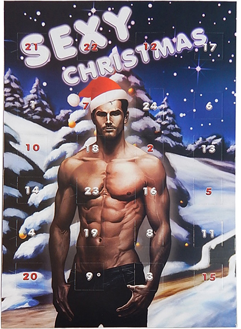 Sexy adventní kalendář A4 50g - Kluk