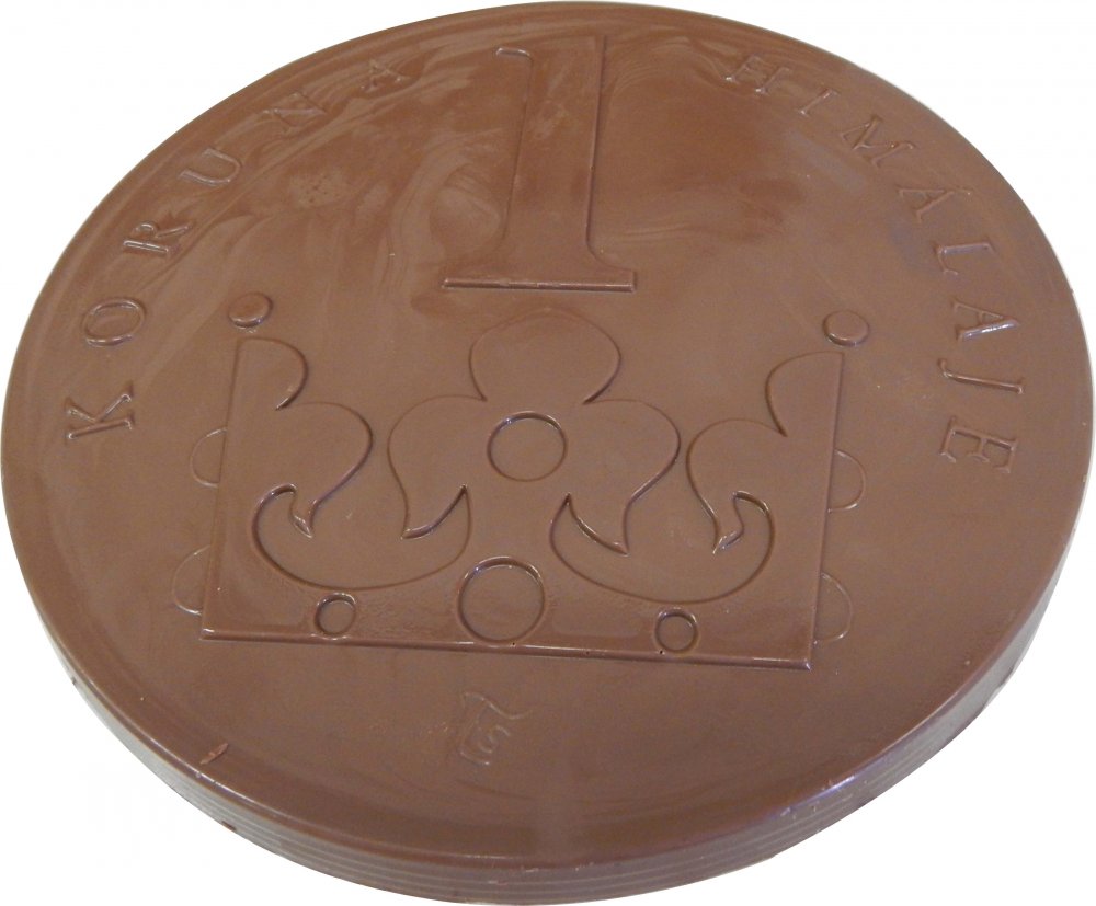 Schokoladen Medaille 1 Kg - Krone