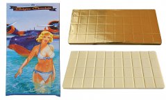 Čokoláda 450g (bílá) - žena ve vodě