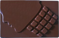 Chocolate with Engraved Woman 200g