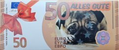 Bankovka 60g - Euro 50 Alles Gute
