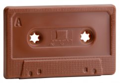 Audiokassette 40g mit Bleistift
