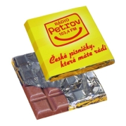 Schokoladen Tafel 50g - Werbung