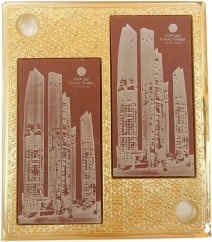 Engraved Etihad Towers 60g