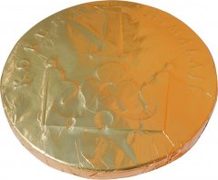 Čokoládová medaile 1 kg - Koruna