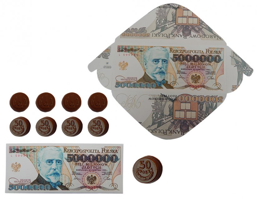 Bankovka 60g - 5.000.000 Polský zlotý