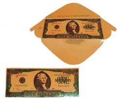 Zlatá Bankovka 60g - Dolar