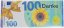 Bankovka 60g - Euro 100 Danke