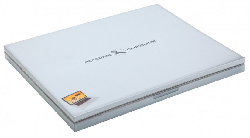 Notebook s čokoládovou klávesnicí 200g - individuální design