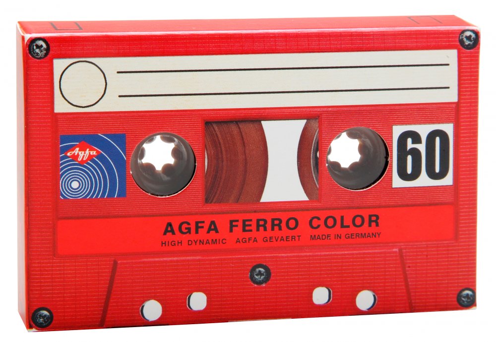 Compact Cassette 40g - Agfa ferro color